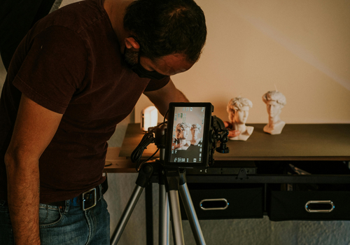 planos de cámaras audivisuales