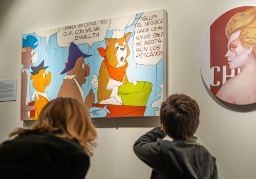 Exposición de cómic peruano