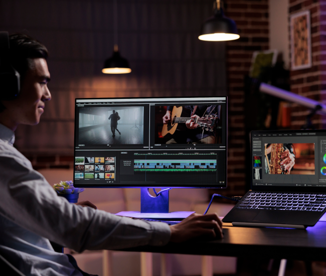 estudiantes de cine y comunicación audiovisual