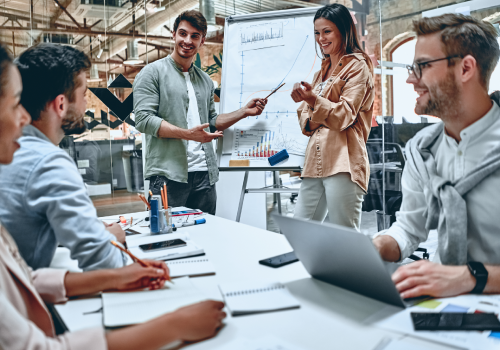estudiante de la carrera de marketing